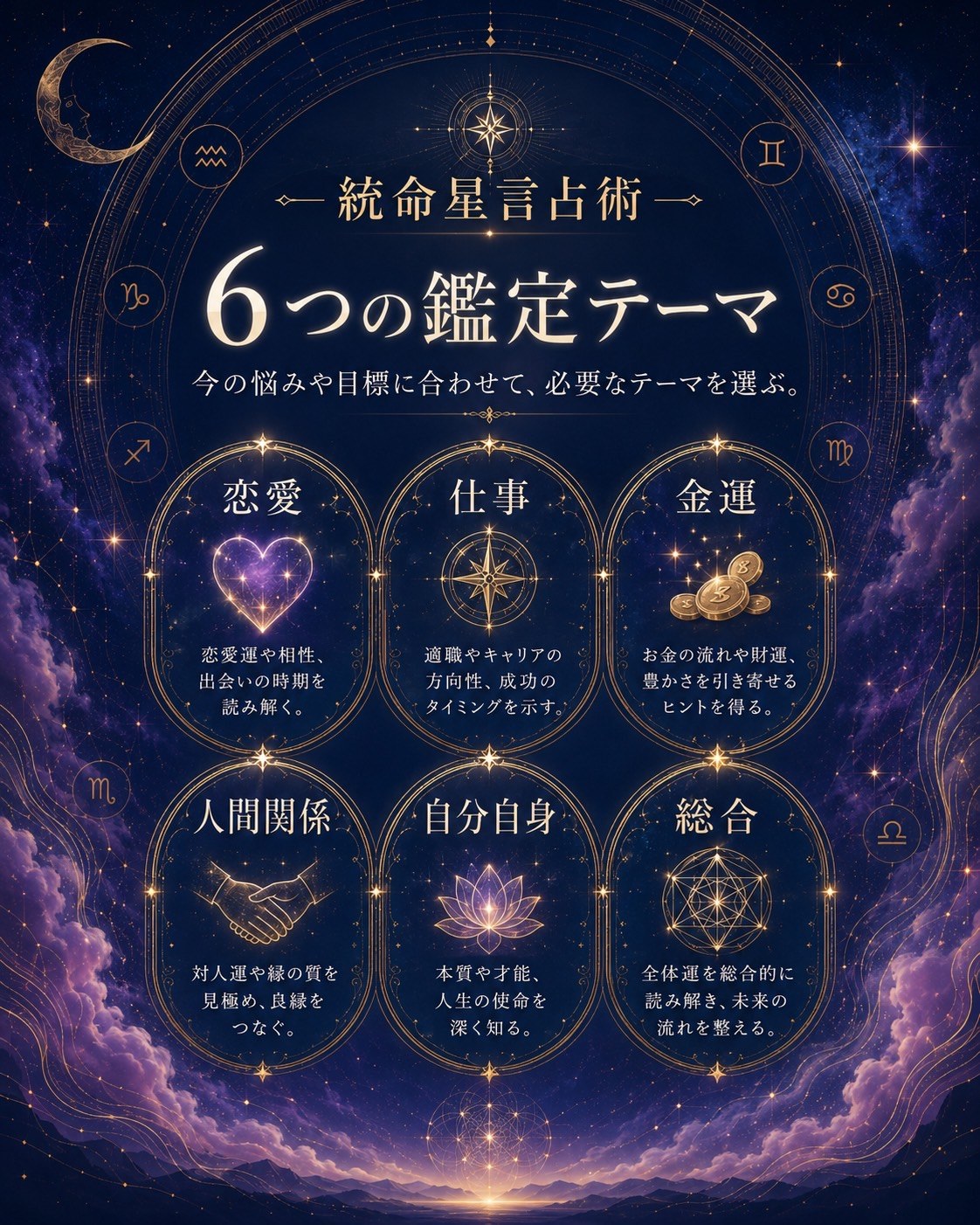 6つの鑑定テーマ